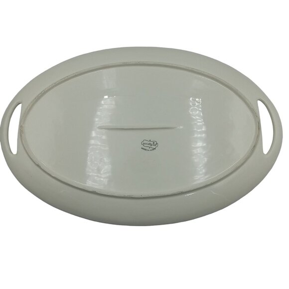 Mud Pie Platter Happy Holidays Red Truck With Christmas Tree Platter - Picture 3 of 11